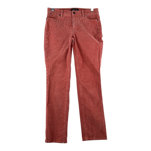 Talbots Petite Flawless Five Pocket Corduroy Pants Straight Leg Womens Size 2P - Picture 1 of 10